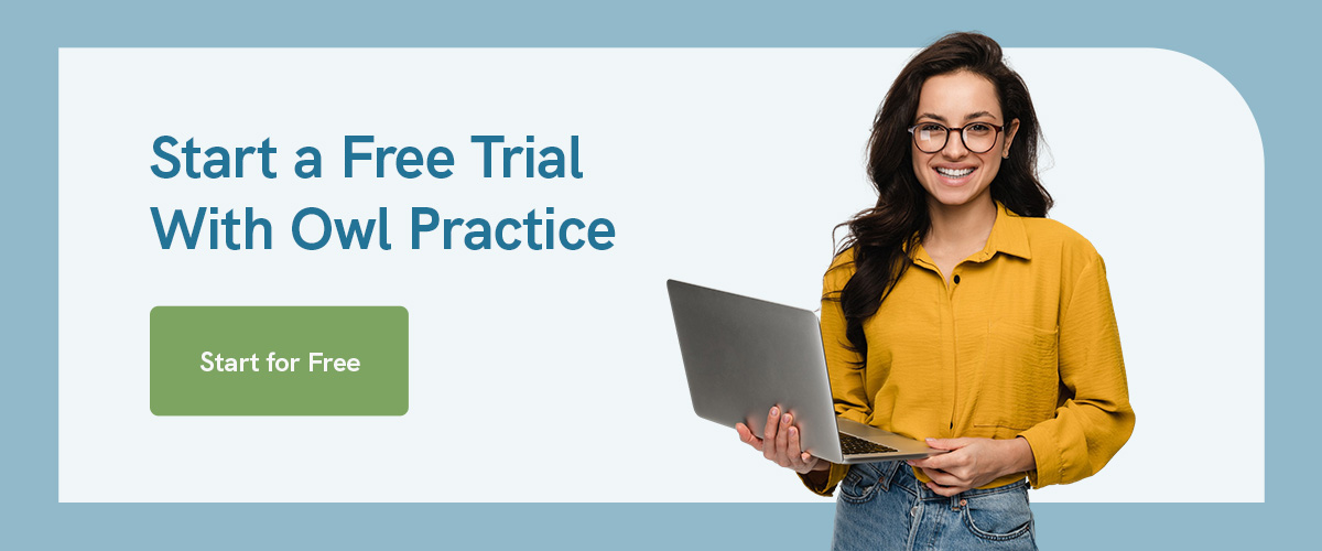 Start a Free Trial With Owl Practice